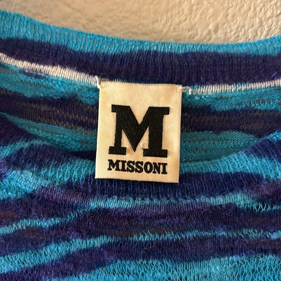 Beautiful M Missoni Animal Print Wool Blend Top - Picture 3 of 9